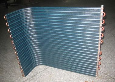 El color azul 8011 H22 0.14mm*270m m Finstock hidrofílico cubrió el papel de aluminio/de aluminio