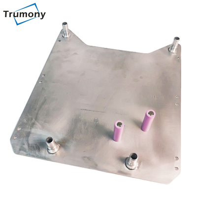 Los cambiadores de calor de aluminio por agua la placa de la refrigeración para la batería