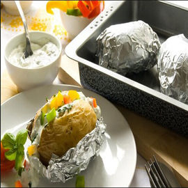 Modere la hoja de aluminio de la tira de la seguridad del papel de aluminio de la cocina del envasado de alimentos de O