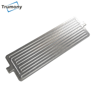 Placa de refrigeración líquida de aluminio para soluciones de gestión térmica de la batería del vehículo eléctrico