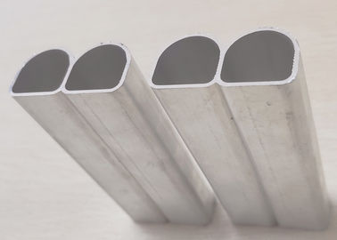 Perfiles de aluminio de la protuberancia del cambiador de calor, perfil de aluminio sacado