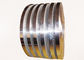 Tiras de aluminio estrechas para el radiador, color plata de aluminio de la bobina de la hoja