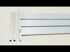 Tubo de canal de aluminio multipuerto de flujo paralelo para refrigeración de baterías de vehículos eléctricos