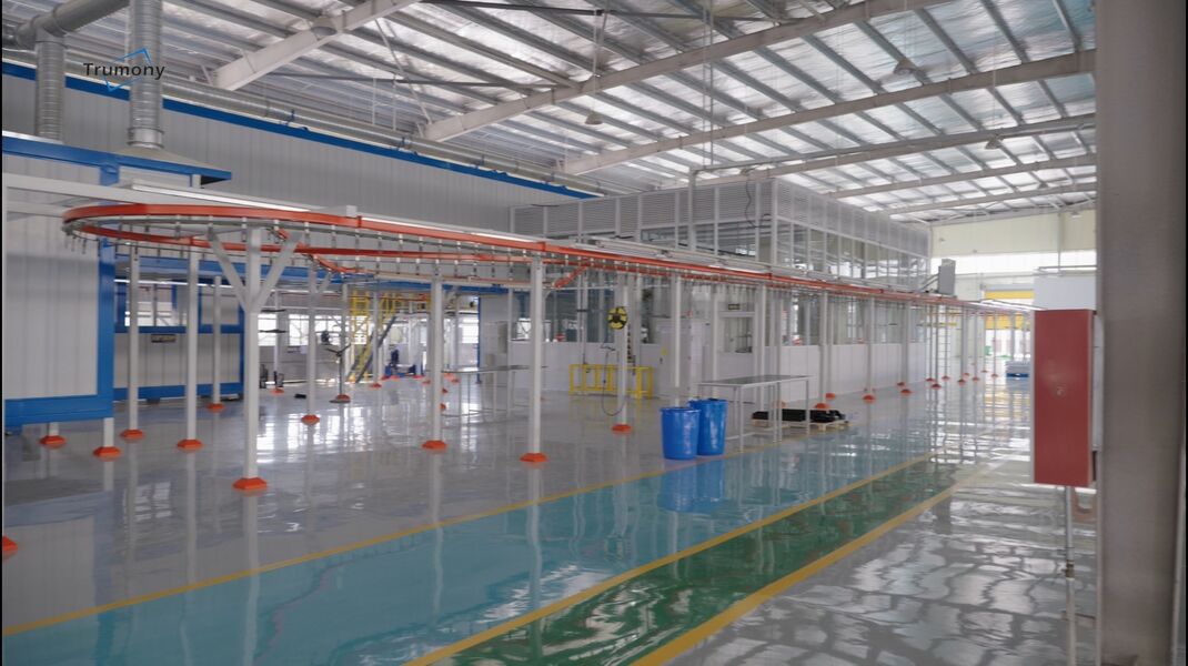 Trumony Aluminum Limited línea de producción del fabricante