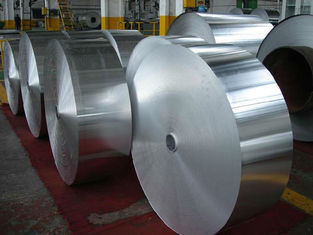 Hoja desnuda de aluminio de la anchura 60-1440m m Finstock 8011-H24 del grueso 0.08-0.2m m solicitada refrigrrator