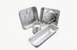 Peso estándar de aluminio de los envases de comida del cuadrado de gran tamaño para el almacenamiento de la comida