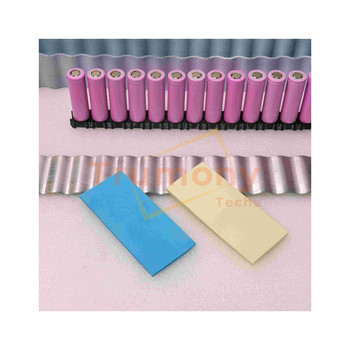 Cojín conductor modificado para requisitos particulares del silicón de la batería de Vechical del alto calor eléctrico de alta calidad de la conductividad termal