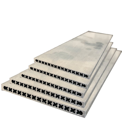 Rectángulo de aluminio del tubo del microcanal del cambiador de calor alrededor de la forma