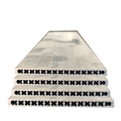 Rectángulo de aluminio del tubo del microcanal del cambiador de calor alrededor de la forma