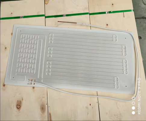 Evaporador de aluminio blanco del enlace del rollo de la sola entrada para el aparato electrodoméstico