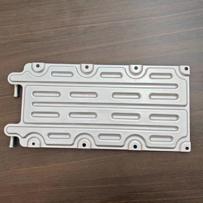 3003 Estampado de aluminio Placa fría de enfriamiento por agua para EV Batería de iones de litio Transferencia de calor