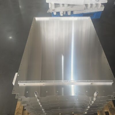Calidad Placa de enfriamiento líquido de aluminio soldado al vacío 3003 6061 de aleación IP67 Batería aislada Placa de enfriamiento para almacenamiento de energía ESS EV Fábrica