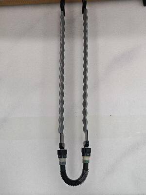 Calidad Cinturón de refrigeración de aluminio serpentina / tubo de serpiente para 21700 celdas con almohadillas térmicas Fábrica