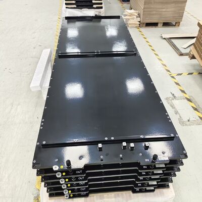 Calidad Estampado personalizado soldadura continua de aluminio placa refrigerada por agua placa fría líquida para el mercado desarrollado de Asia inversor de potencia ESS EV Fábrica