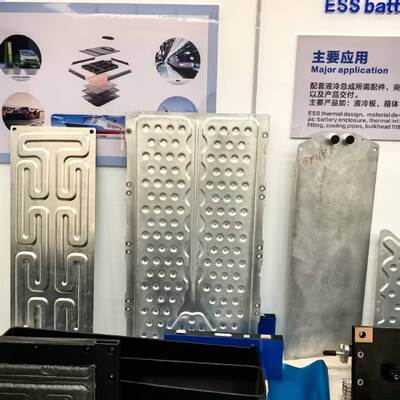 Calidad La placa de refrigeración líquida de aluminio 3003 selló soldada para la gestión térmica de la batería EV Fábrica