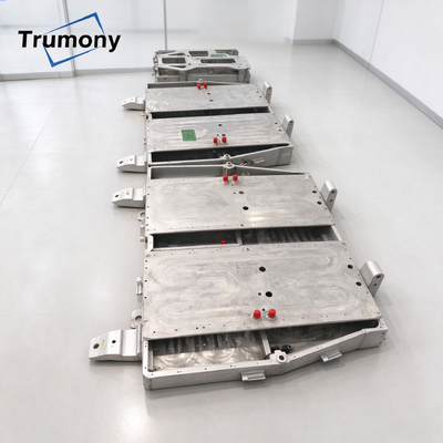 Calidad Aluminum Battery Tray Bottom Enclosure 1500x800x170mm Extruded Welded 108S Truck Fábrica